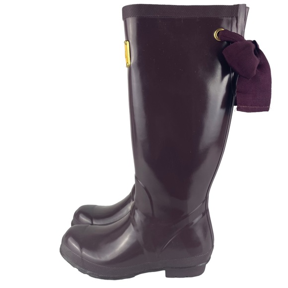 Joules Womens Tom Joule Ribbon Bow Rain Boots Size US 6 / UK4 - Picture 5 of 16